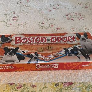 Boston-Opoly Board Game - Vibrant Orange
